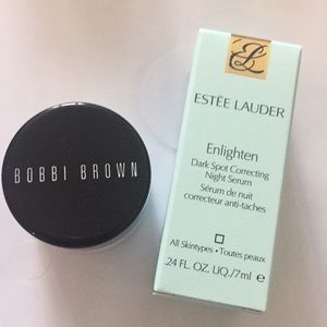 Bobbi Brown Cream & Estée Lauder Enlighten Serum